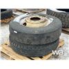 Image 1 : (2) 11R24.5 TIRES & RIMS
