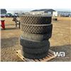 Image 1 : (6) 11R24.5 TIRES