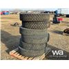 Image 2 : (6) 11R24.5 TIRES