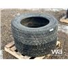 Image 2 : (2) 33X12.50R20LT TIRES