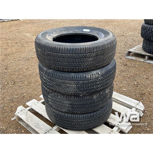 (4) BRIDGESTONE P255/70R18 TIRES