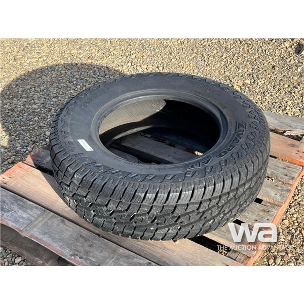(1) GRIZZLY ZIVARO A/T 265/70R18 TIRE