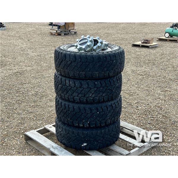 (4) DISCOVERY 275/65R18 TIRES W/ RIMS