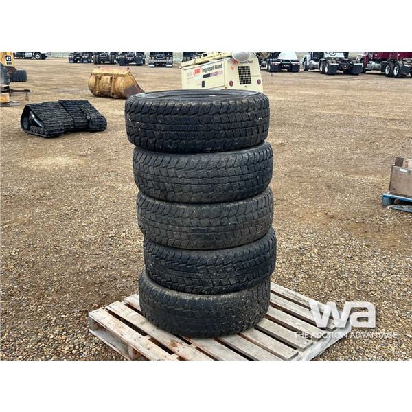 (5) ICE BLAZERLT275/65R18 TIRES