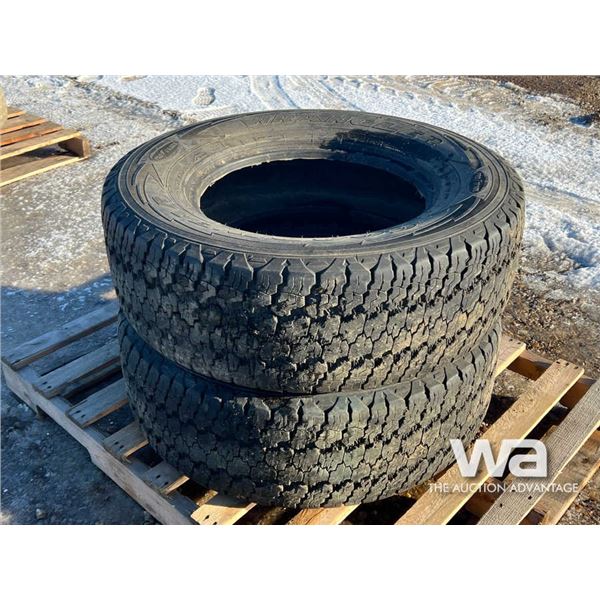 (2) GOODYEAR WRANGLER 275/70R18 TIRES