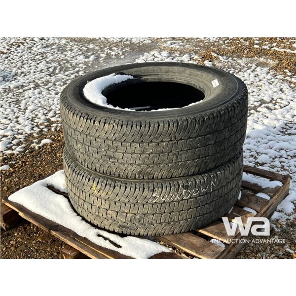 (2) MICHELIN 275/70R18 TIRES