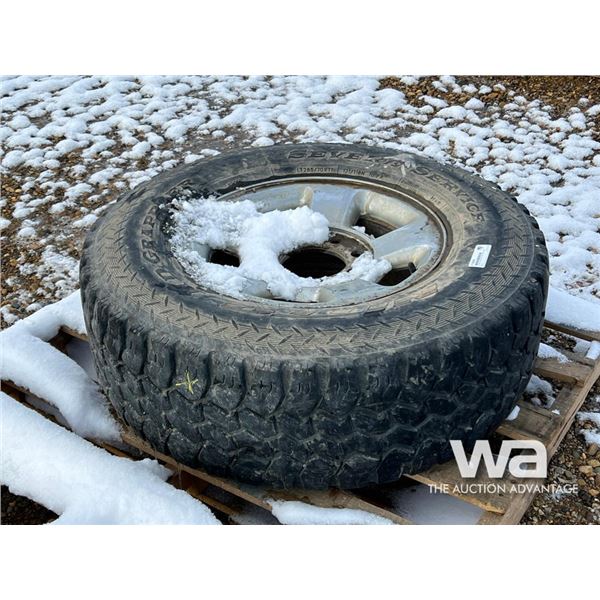 (1) NITRO 285/70R17 TIRES AND RIMS