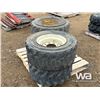 Image 2 : (4) 12-16.5 TIRES AND RIMS