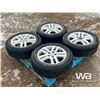 Image 1 : (4) HAIDA  205/60R16 TIRES ON VW RIMS