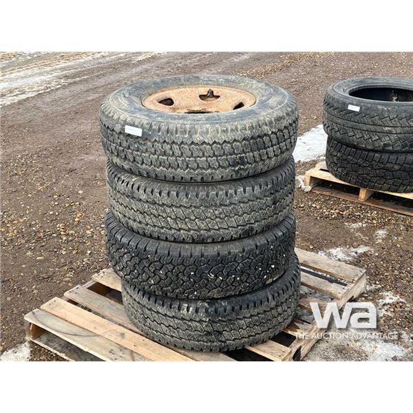 (4) 16 IN. TIRES & RIMS