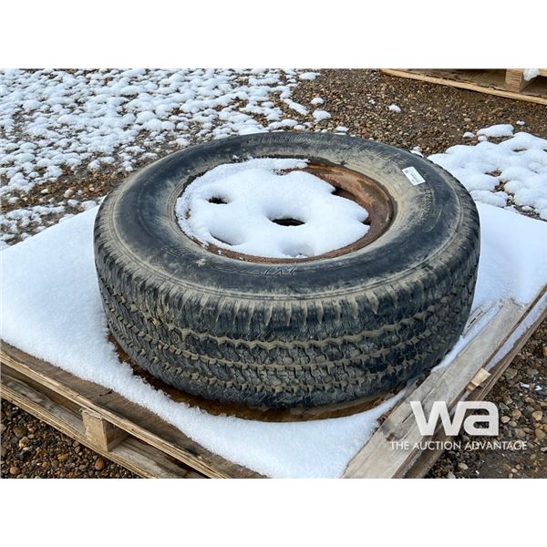 (1) BRIDGESTONE 265/75R16 TIRES AND RIMS