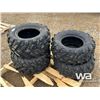 Image 1 : (2) POLARIS 26X9R12 TIRES