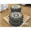 Image 2 : (2)MAXXIS ZILA 28X10X12 TIRES AND RIMS