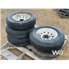 Image 2 : (5) 13 IN. TIRES & RIMS