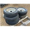 Image 3 : (5) 13 IN. TIRES & RIMS