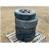 Image 1 : (4) UNMATCHED 16 IN. TIRES AND RIMS