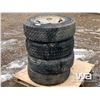 Image 1 : (4) ASSORTED 17 IN. TIRES & RIMS