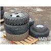 Image 2 : (7). ASSORTED TIRES & RIMS