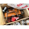 Image 8 : (3) FIRE EXTINGUISHERS, MISC BOLTS, TRIPOD