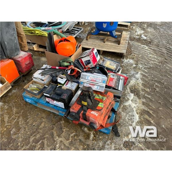ALTERNATOR, HARD HATS, MISC PARTS