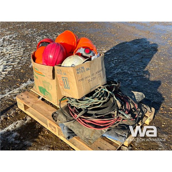 HARD HATS, WEATHERFRONT, CABLE, STRAPS