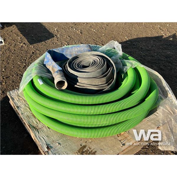 2 IN SUCTION HOSE, 3 IN LAYFALT HOSE