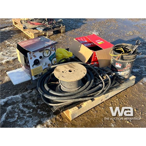 HOSE, FUEL NOZZLE & FILTER, PAINT TRAY
