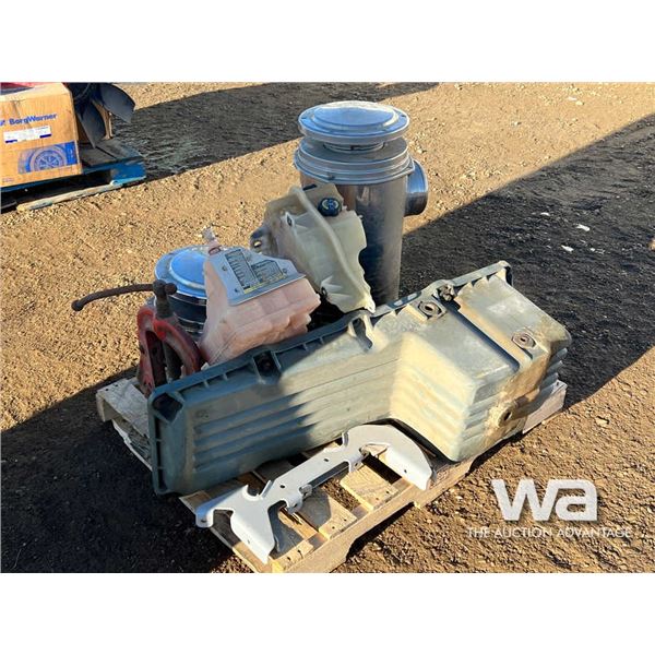 TRUCK AIR CLEANER, COOLANT TANKS