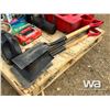 Image 5 : RED OIL CHANGE TUB, GAS NOZZLES, (3) SHOVELS