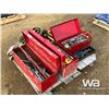 Image 2 : (3) RED TOOL BOXES, SOCKET SET, SLINGS