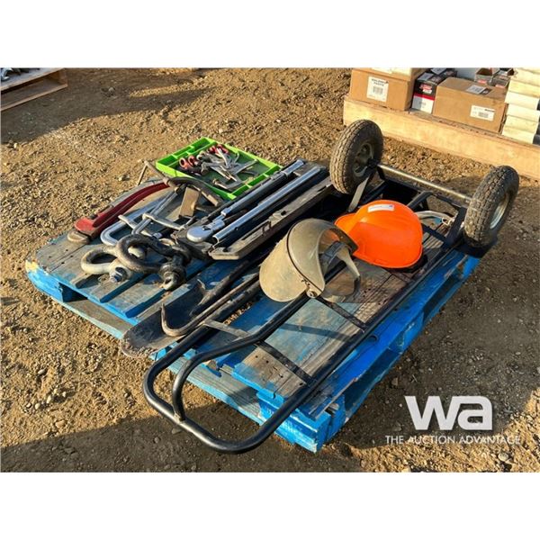 TORQUE WRENCH, C-CLAMPS, DOLLY, CLEVISES