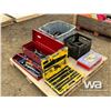 Image 1 : RED TOOL BOX, SOCKET SET, GEAR PULLERS