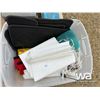 Image 6 : 3 TUBS OF SHOP SUPPLIES,FISHING GEAR