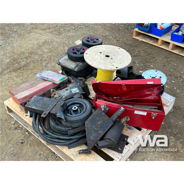 DOLLY WHEELS, REFLECTOR KITS, WIRE,