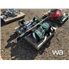 Image 3 : SKIS, (2) BAGS OF RIGHT HAND GOLF CLUBS, AIR PUMP