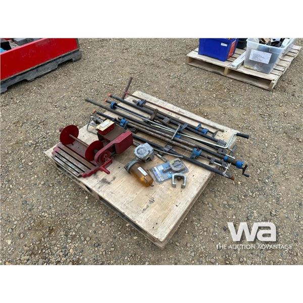 PIPE CLAMPS, FUEL FILTER,RED ROLLER