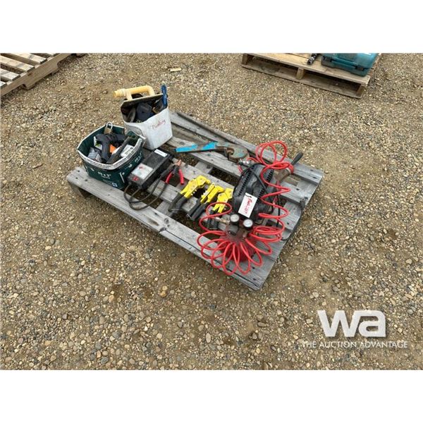 AIR COMPRESSOR, RIVETERS,BATTERY TESTER