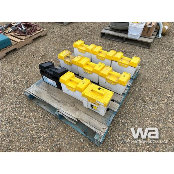 SANDVIK TIPS, GROUSER TRACK LUGS