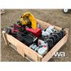 Image 3 : DEWALT CUTOFF SAW, OILS, RED TOOL BOX