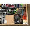 Image 7 : PALLET OF SOCKETS, WRENCHES, SCREW DRIVERS
