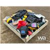 Image 2 : PALLET OF WELDING MASKS, MAKITA GRINDER