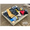 Image 3 : PALLET OF WELDING MASKS, MAKITA GRINDER