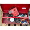 Image 6 : (2) MILWAUKEE GREASE GUNS, (2) RED TOOL BOXES