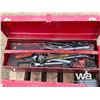 Image 7 : (2) MILWAUKEE GREASE GUNS, (2) RED TOOL BOXES