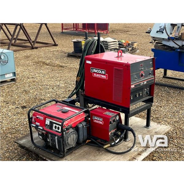 LINCOLN MIG WELDER, HONDA 1800 GENERATOR