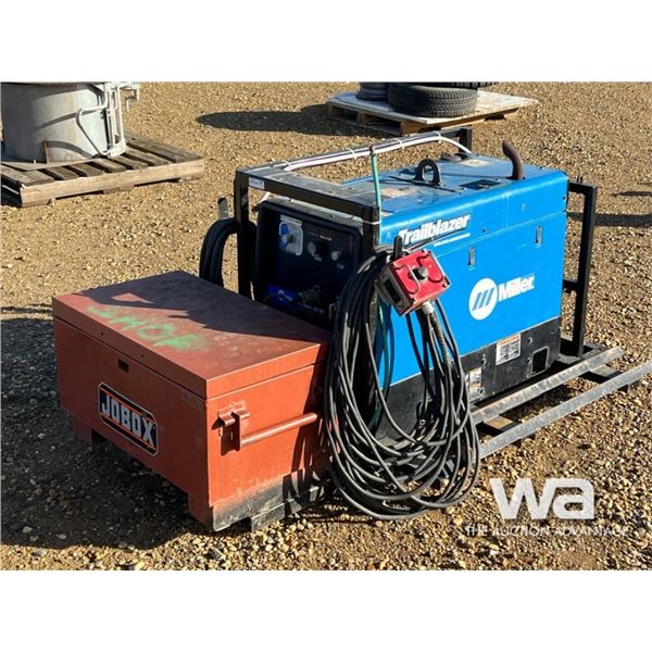 MILLER TRAILBLAZER 325 EFI WELDER ON SKID