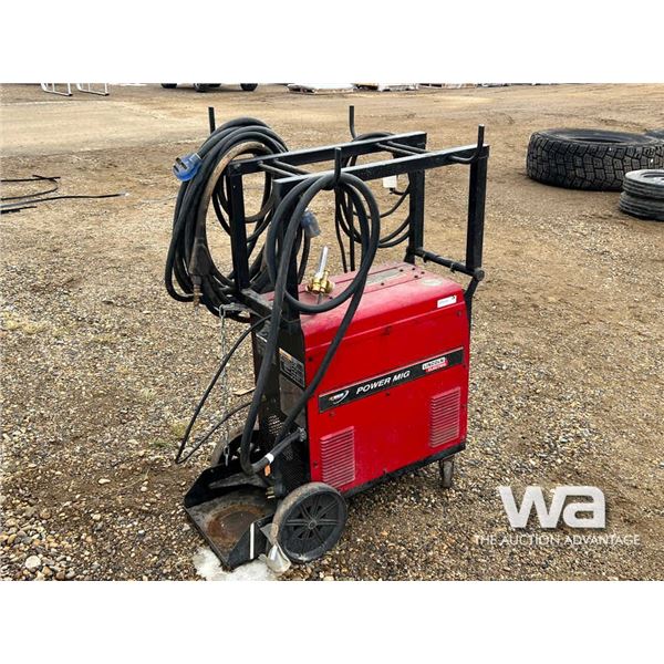 LINCOLN POWER MIG 300 WIRE FEED WELDER