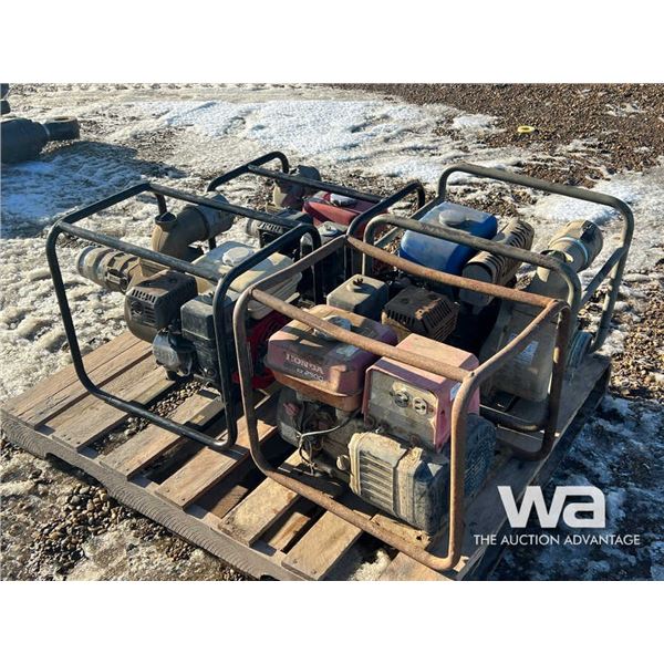 (3) WATER PUMPS & GENERATOR