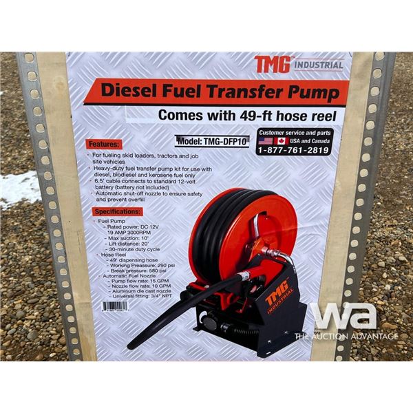 TMG 15 GPM DIESEL FUEL TRANSFER PUMP