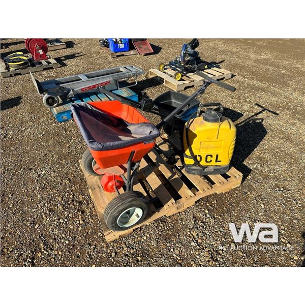 HUSQVARNA 70LP SPREADER, BACKPACK SPRAYER